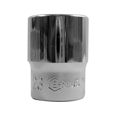 DADO 1/2" X 23MM 6 PUNTAS GENIUS