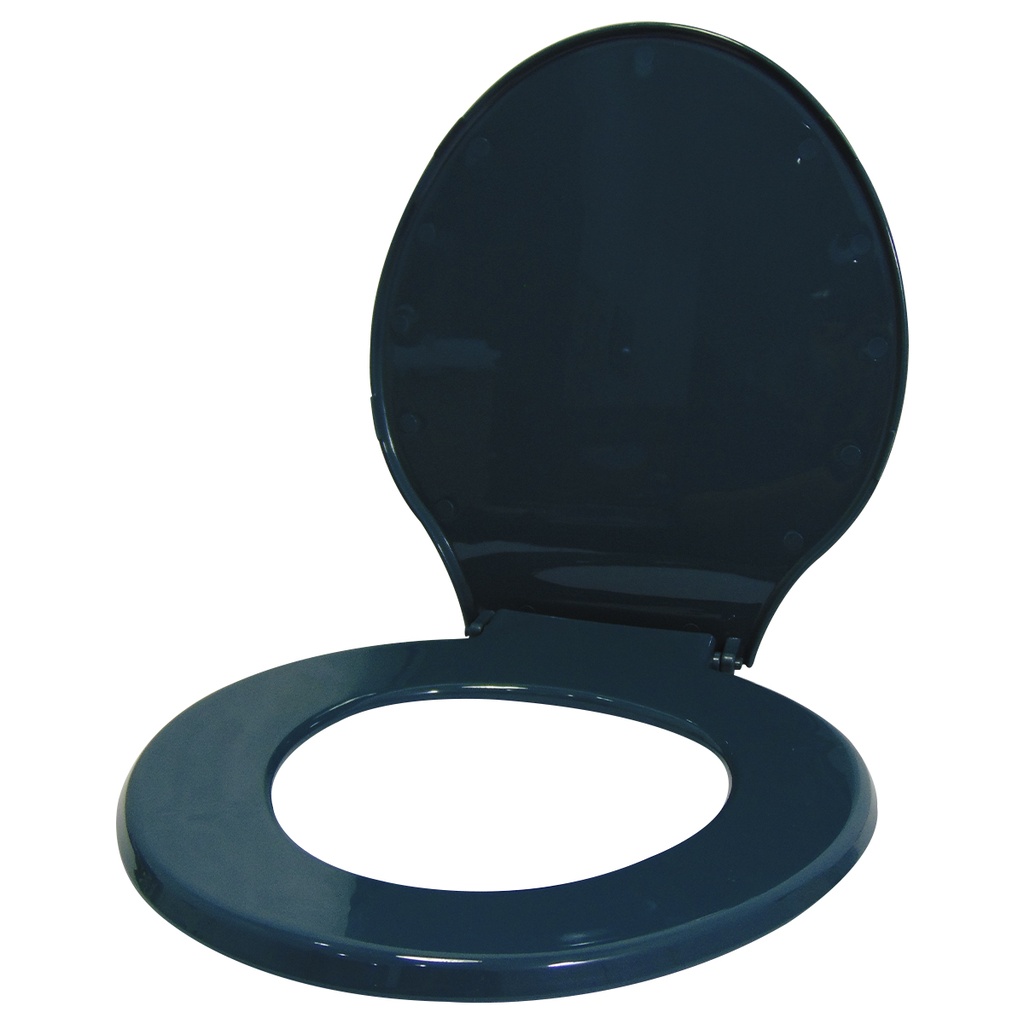 ASIENTO PARA INODORO VERDE ESMERALDA REDONDO RESIMOL