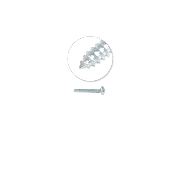 TORNILLO LAMINADO CABEZA PAN 6 X 3/4 ROJO (16C X 500U) MEJIA
