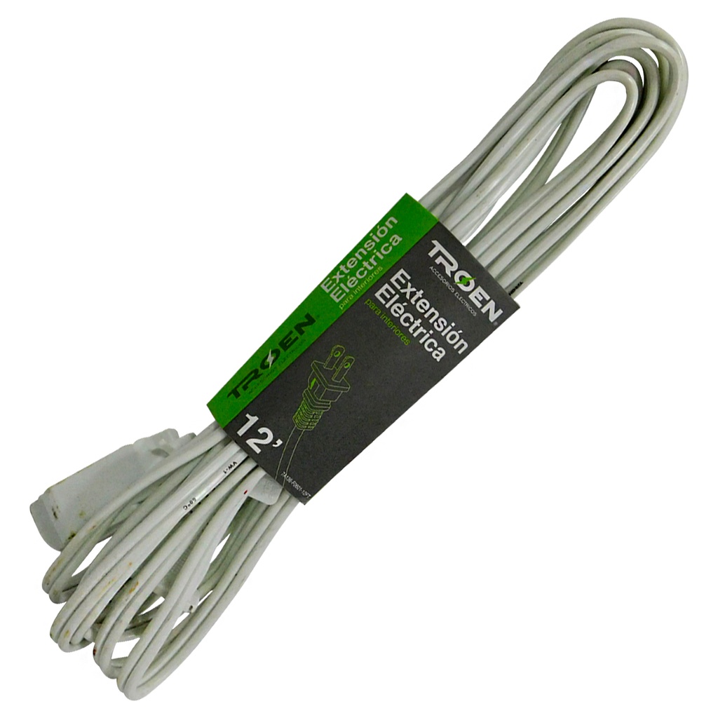 EXTENSION ELECTRICA 12FT 3 TOMAS TROEN