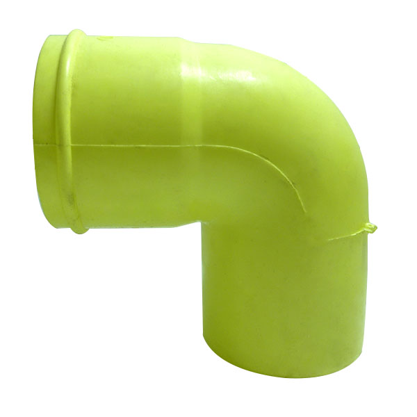 CODO X 90 CAMPANA-ESPIGA AGUA SERVIDA DIAMETRO 75MM ESPESOR 1,8MM EMP. 80 PZAS