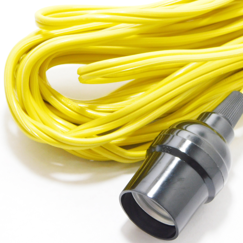 EXTENSION ELECTRICA CON PORTA LAMPARA TROEN 5M