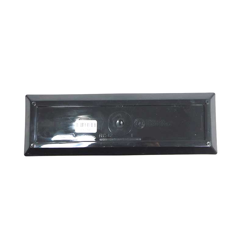 PLATO PP ART REC TEX NEGRO L30 DECORA