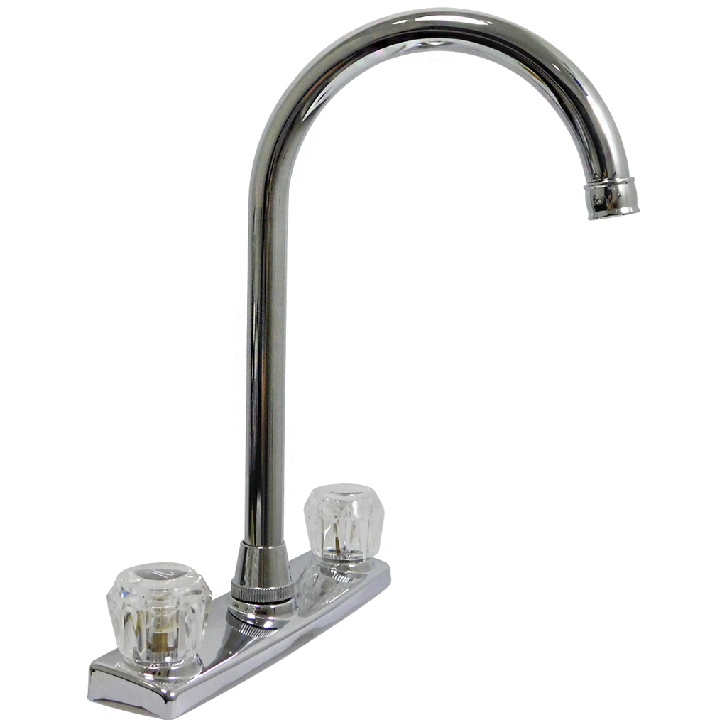 GRIFERIA PARA FREGADERO 8" MANIJA DE ACRILICO GRIVEN