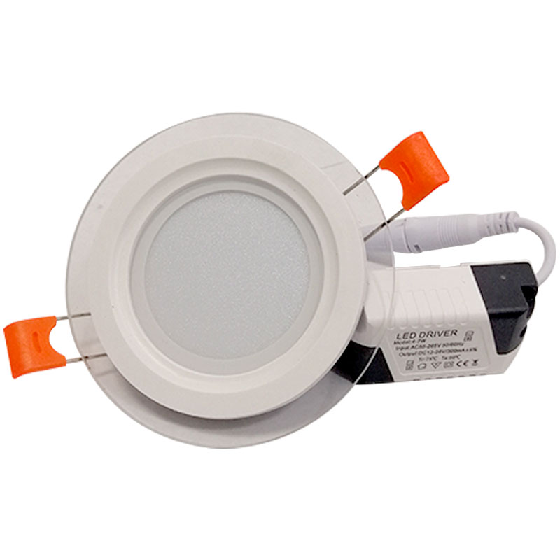 LAMPARA LED REDONDA 6W PANEL CON BORDE LUZ BLANCA ANGEL LIGHT