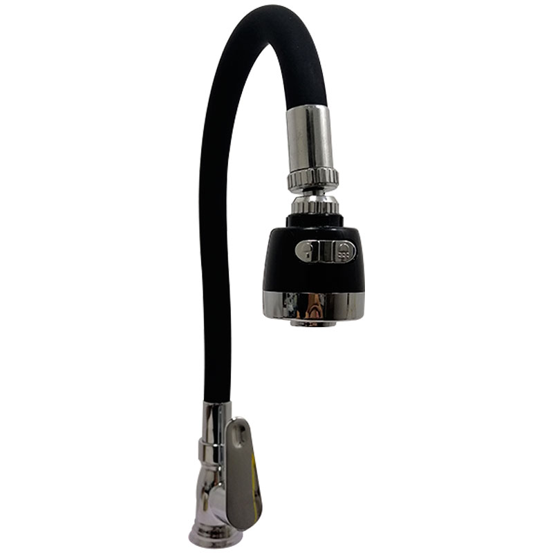GRIFERIA PARA FREGADERO INDIVIDUAL FLEXIBLE NEGRA GRIVEN