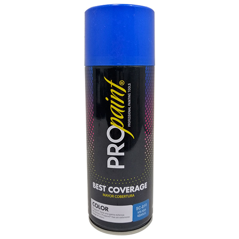 PINTURA EN SPRAY AZUL AQUA PRO PAINT