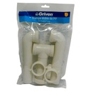 SIFON PARA FREGADERO 1 1/2" DOBLE GRIVEN