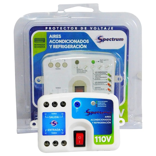 [7958] PROTECTOR DE VOLTAJE 110V B/B PARA AIRES SPECTRUM