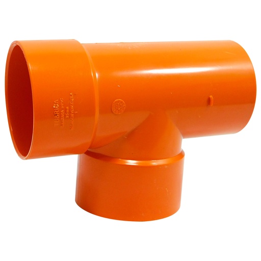 [7962] TEE PVC SANITARIO 75MM REFORZADO EXCXC TUBRICA