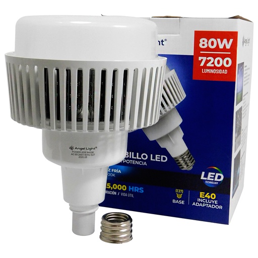 [7969] BOMBILLO LED 80W ALTA POTENCIA ANGEL LIGHT
