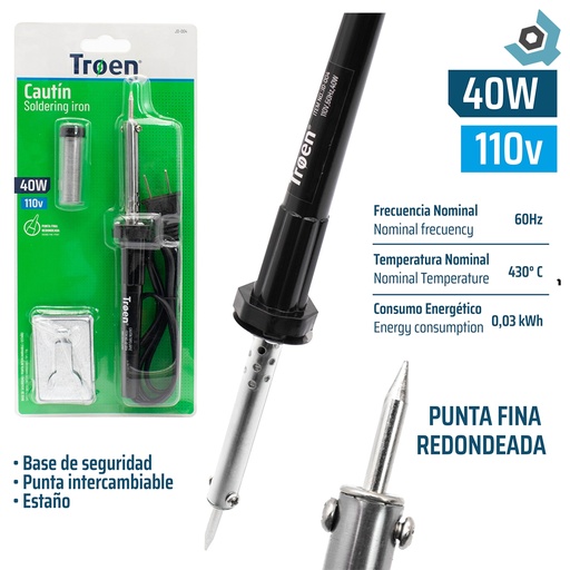 [7987] CAUTIN ELECTRICO 40W TROEN