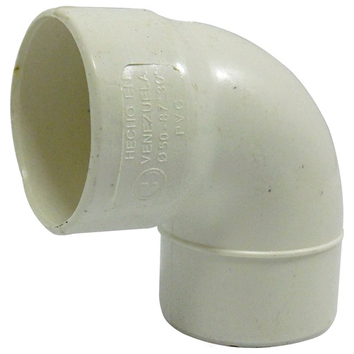 [7994] CODO 90GR PVC SANITARIO LIVANO 50MM EXC DP