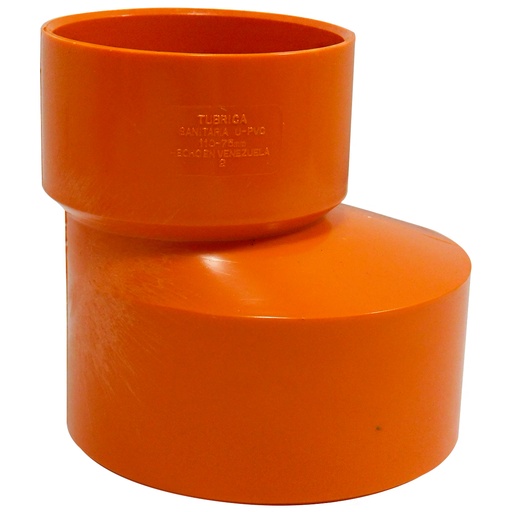 [8029] REDUCCION PVC SANITARIO REFORZADA 110X75MM EXC TUBRICA