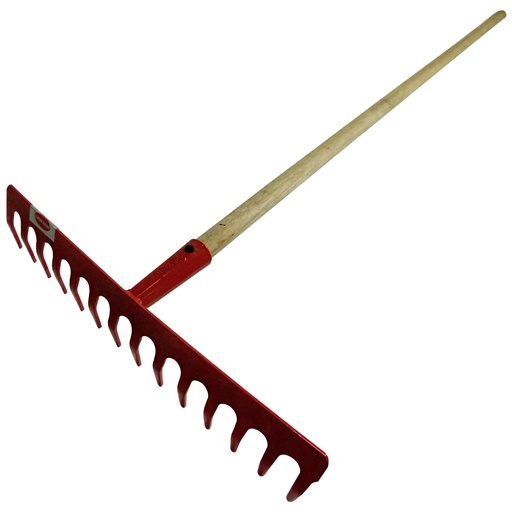 [8039] RASTRILLO METALICO MANGO MADERA HERRAGRO