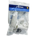 SIFON FLEXIBLE 1 1/4" CON DESAGUE PARA LAVAMANOS GRIVEN