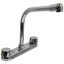 GRIFERIA PARA FREGADERO 8" CUELLO DE COBRA GRIVEN