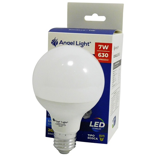 [8118] BOMBILLO LED 7W GLOBO ANGEL LIGHT