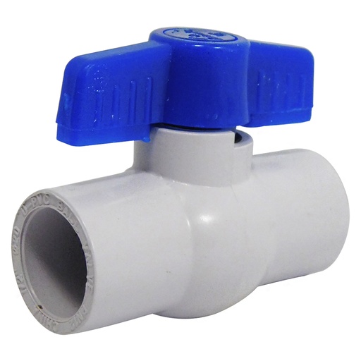 [8125] VALVULA 1/2" DE PVC SIN ROSCA GRIVEN