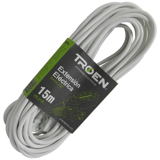 [8141] EXTENSION ELECTRICA 49FT 3 TOMAS TROEN
