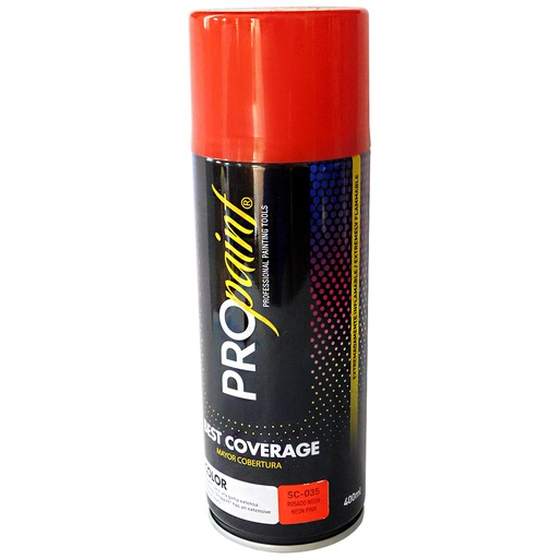 [8158] PINTURA EN SPRAY ROSADO NEON PRO PAINT