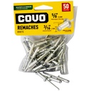 REMACHES 3/16" X 5/8" 50 PIEZAS COVO