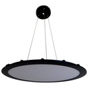 LAMPARA LED COLGANTE 36W NEGRO ANGEL LIGHT