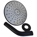 REGADERA PARA BANO 6" REDONDA GRIVEN