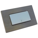 APAGADOR INDIVIDUAL PLATEADO TROEN