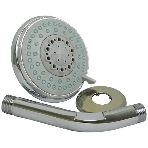 [8284] REGADERA PARA BANO 4" 5 FUNCIONES GRIVEN