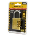 CANDADO 40MM DE COMBINACION SECURITY