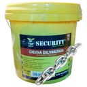 CADENA 3/16" DE ACERO GALVANIZADO SECURITY