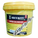 CADENA 1/8" DE ACERO GALVANIZADO SECURITY