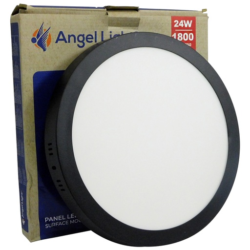 [8329] LAMPARA LED SUPERFICIAL REDONDA 24W 11.5" LUZ BLANCA ANGEL LIGHT