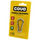 BANDOLA MOSQUETON 2 1/2" DE ACERO COVO