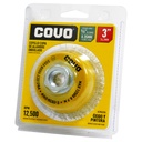 DISCO CEPILLO COPA DE ALAMBRE 3" X 5/8" COVO