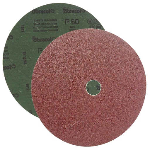 [8423] DISCO DE LIJA 7" X 7/8" GRANO 60 ABRACOL
