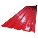 CUBIERTA PARA TECHO 3MT CRESTA ALTA 2.5MM ROJO CUBIARK
