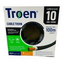 CABLE ELECTRICO 10 AWG NEGRO 7 HILOS TROEN