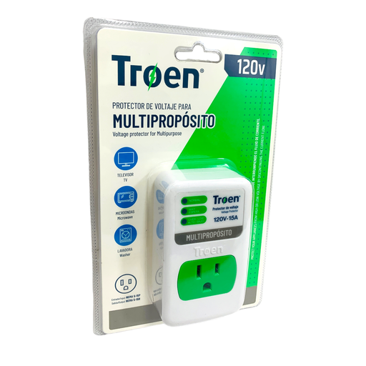 [8516] PROTECTOR DE VOLTAJE MULTIPROPOSITO 120V 15A TROEN
