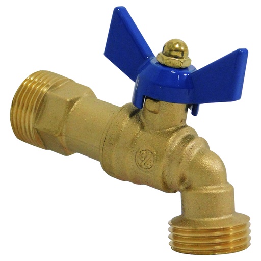 [8527] LLAVE DE CHORRO 3/4" BRONCE GRIVEN
