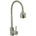 GRIFERIA PARA FREGADERO DOBLE TEMPERATURA CUELLO FLEXIBLE GRIVEN