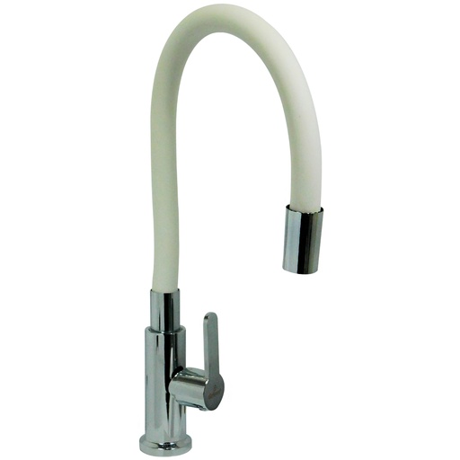 [8540] GRIFERIA PARA FREGADERO INDIVIDUAL BLANCO GRIVEN