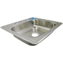 FREGADERO INDIVIDUAL 39 X 53 CM ACERO INOXIDABLE GRIVEN (1PZAS)