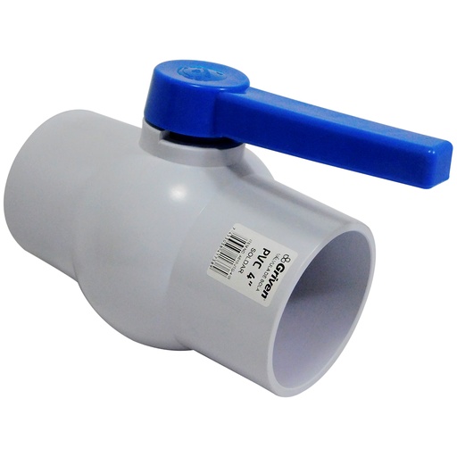 [8565] VALVULA 4" DE PVC SIN ROSCA GRIVEN
