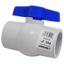 VALVULA 2" DE PVC SIN ROSCA GRIVEN