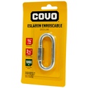 BANDOLA CON SEGURO ENROSCABLE 3 1/2" COVO