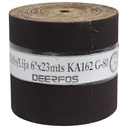 ROLLO DE LIJA 6" X 23MTS GRANO 80 DEERFOS