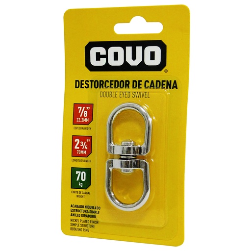 [8656] DESTORCEDOR DE CADENA 2 3/4" COVO