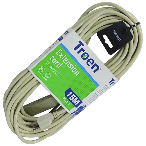 [8680] EXTENSION ELECTRICA 49FT 3 TOMAS TROEN